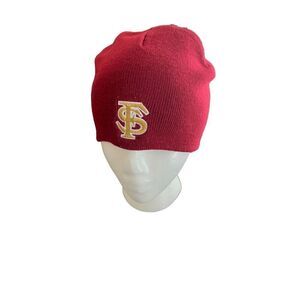 Florida State University FSU  Logo embroidered beanie hat